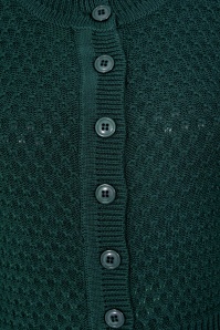 Banned Retro - Fara katoenen vest in bosgroen 4