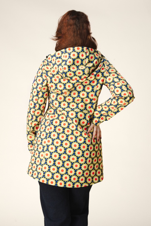 Blutsgeschwister - Wild Weather Soft Shell jack in drive me daisy blauw 5