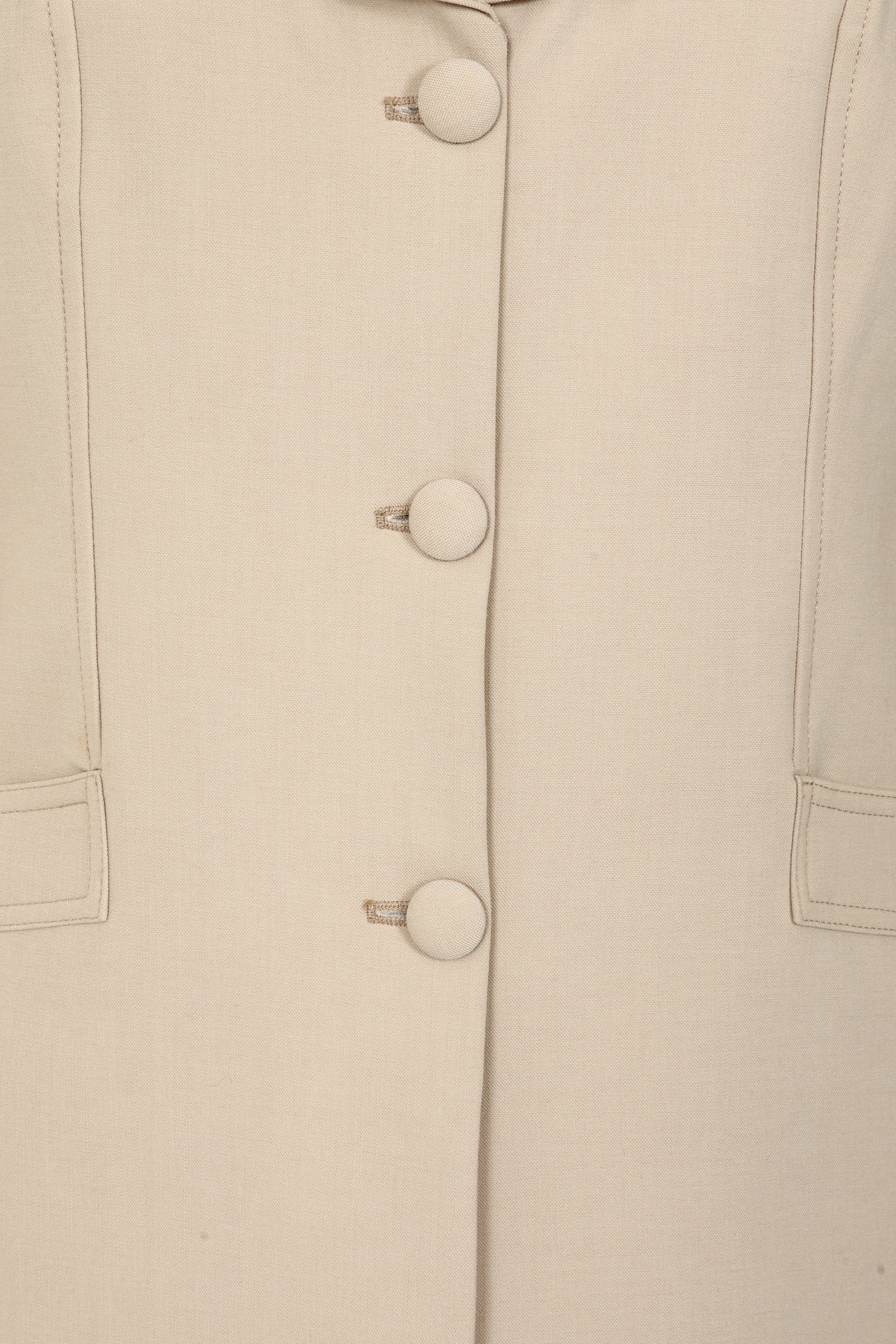 Glamour Bunny Business Babe - Topvintage Exclusive ~ The Paris blazer in zand 4