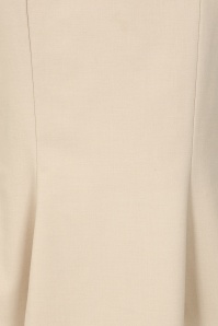 Glamour Bunny Business Babe - Topvintage Exclusive ~ The Vedette Fishtail rok in zand 5