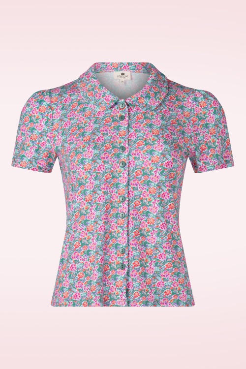 Princesse Nomade  - Chemise Leona blouse in Printania