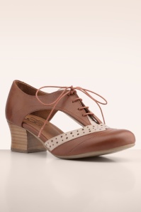 Miz Mooz - Fleur pumps in brandy 4