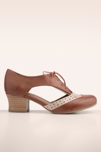 Miz Mooz - Fleur pumps in brandy