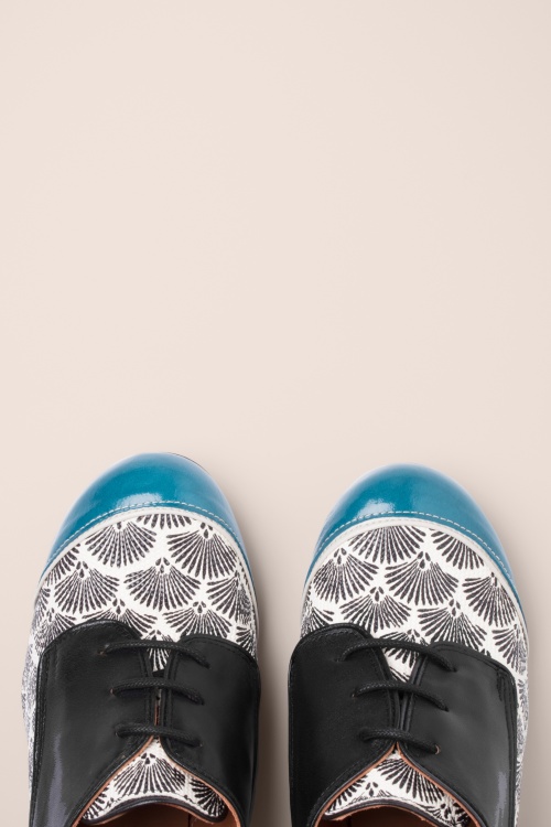 Nemonic - Madison lederen shoe booties in zwart 2