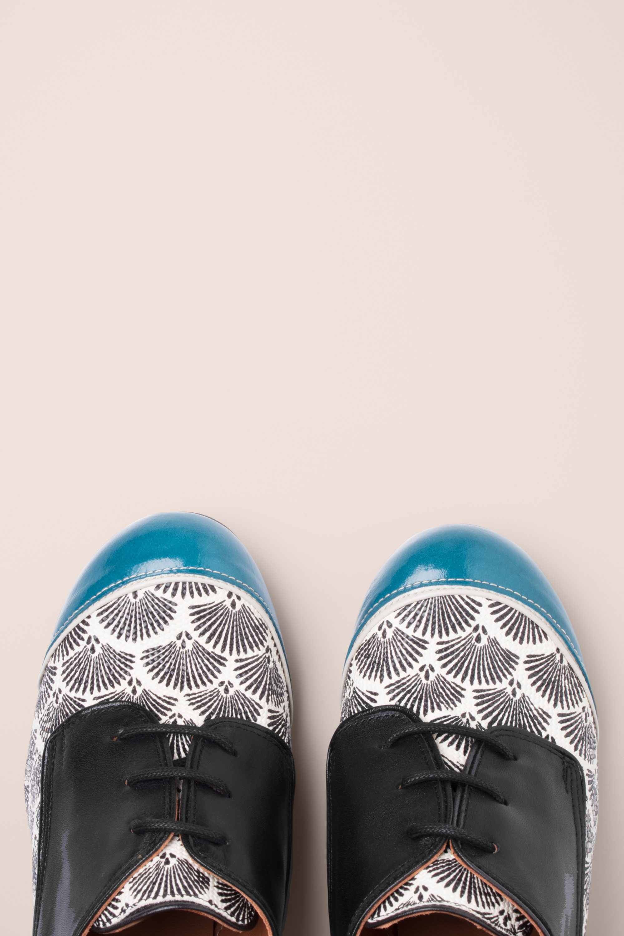 Nemonic - Madison lederen shoe booties in zwart 2