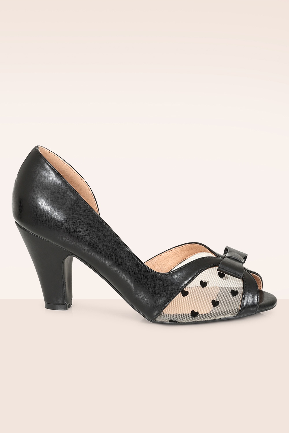 Banned Retro - Love From Kelly Lee pumps in zwart