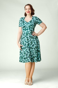 Blutsgeschwister - Zaubertal Heritage jurk in Spring Fairy Glade