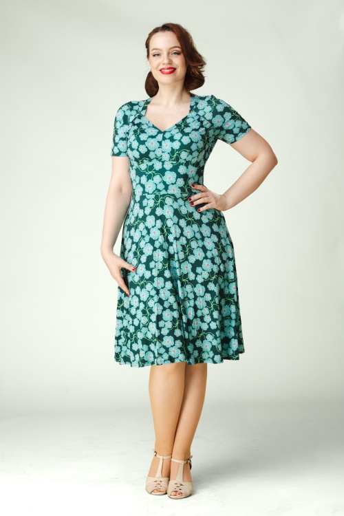 Blutsgeschwister - Zaubertal Heritage jurk in Spring Fairy Glade