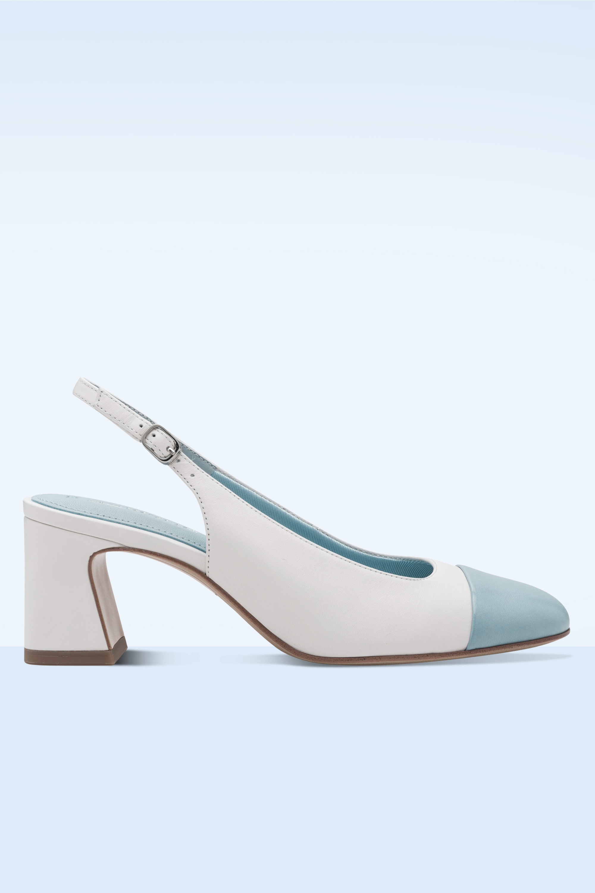 Tamaris - Sugar Sky slingback pumps in wit