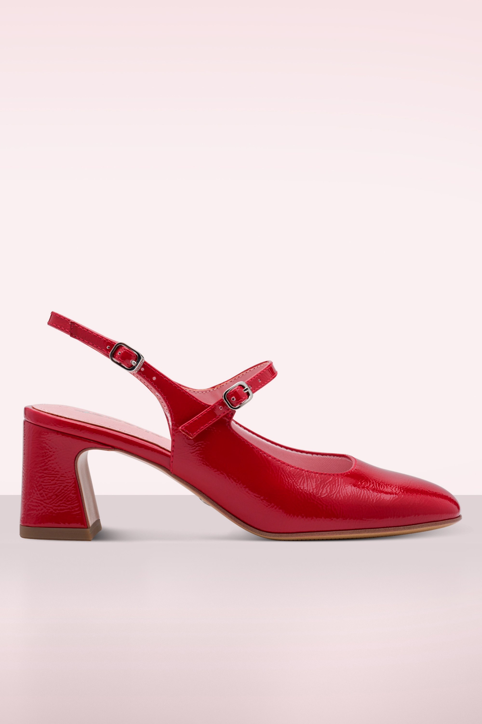 Tamaris - Pop Step Slingback pumps in rood