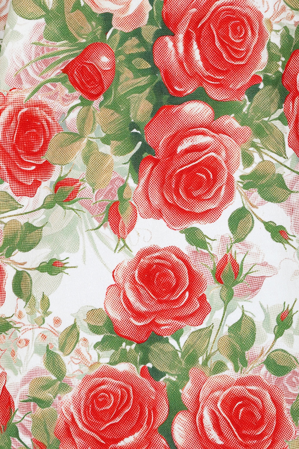 Hearts & Roses - Rosewood Romance swing jurk in wit 6