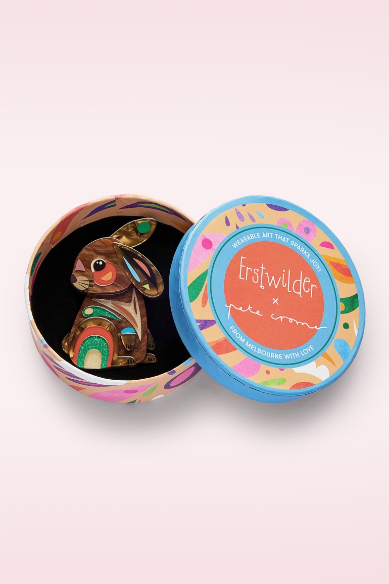 Erstwilder - Milo the Bunny broche 2