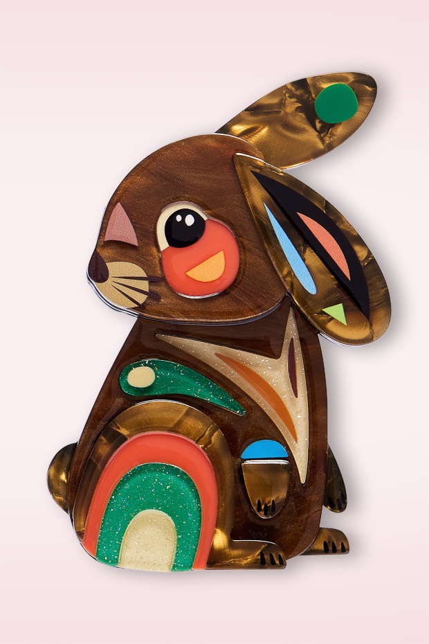 Erstwilder - Milo the Bunny broche