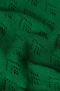 King Louie - Mateo Knit Double V top in groen 5