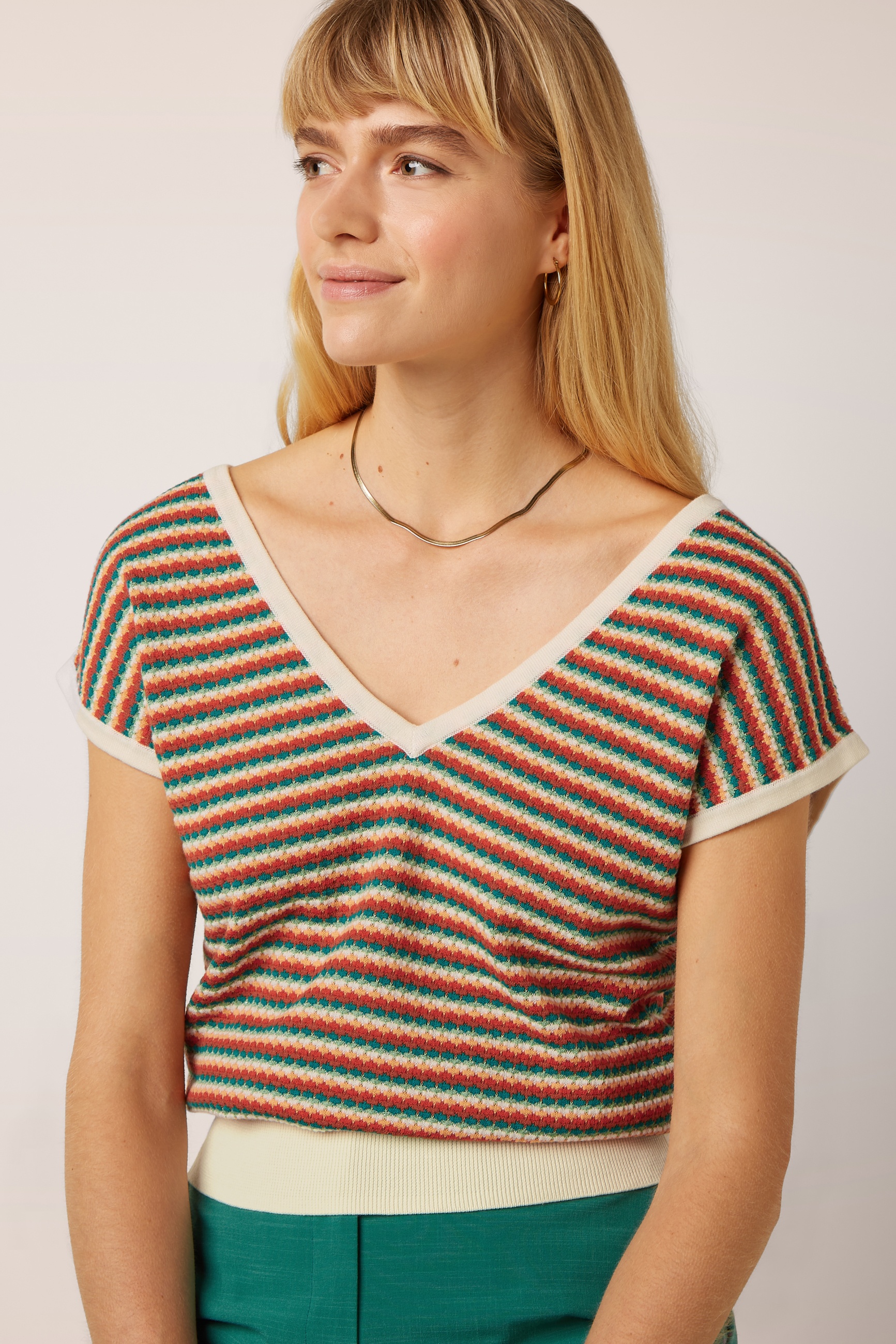 King Louie - Double V Diga top in roomijs 4