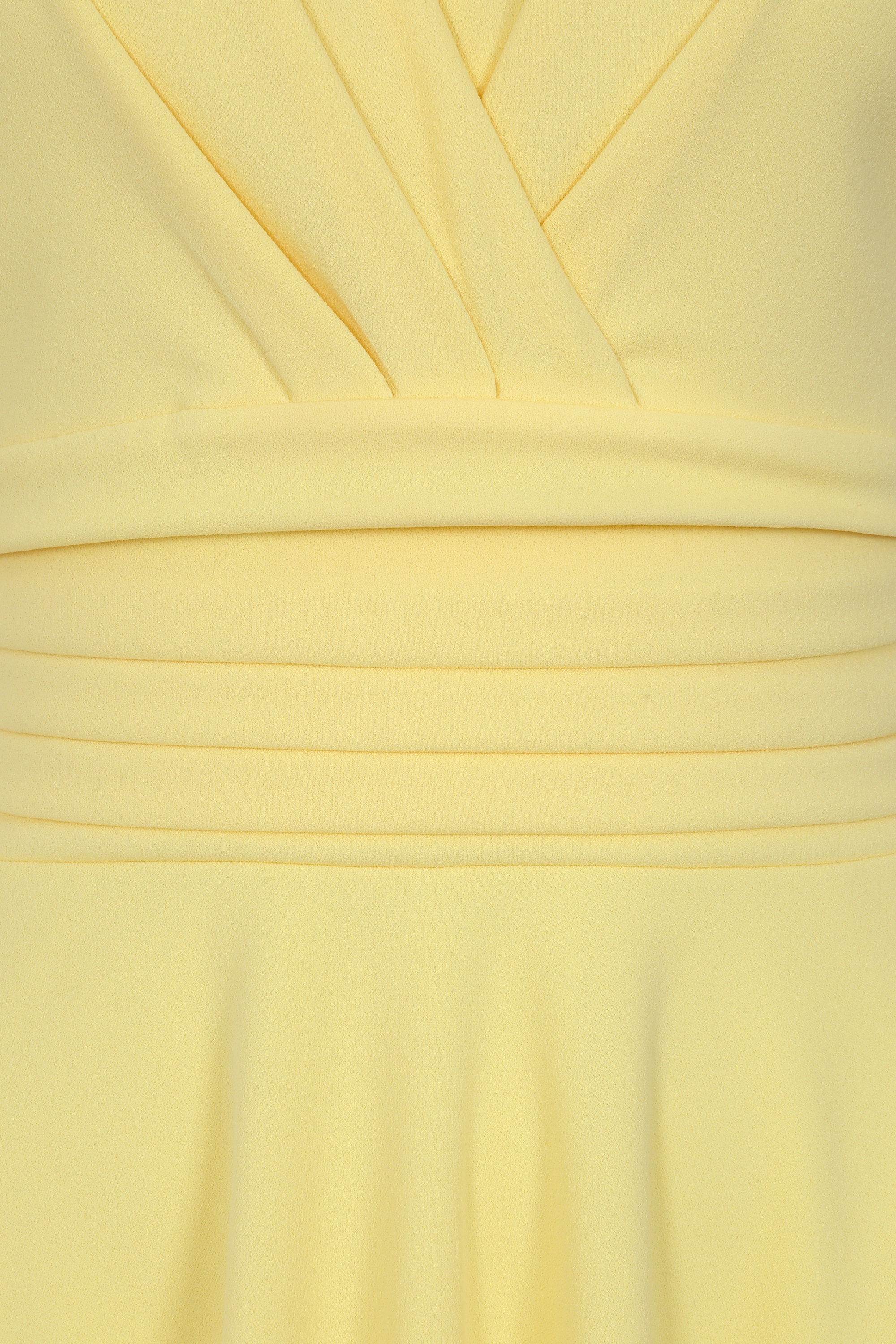 Vintage Chic for Topvintage - Topvintage exclusive ~ Esmeralda swing jurk in citroengeel 2