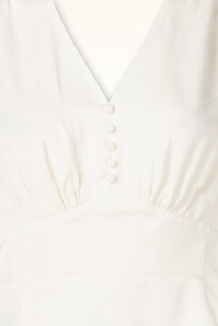 Banned Retro - Katherine blouse in ivoor 4