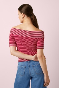 King Louie - Nives D'Oleron top in chili rood 3