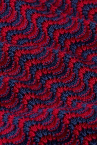 King Louie - Boatneck Tide top in chili rood 3