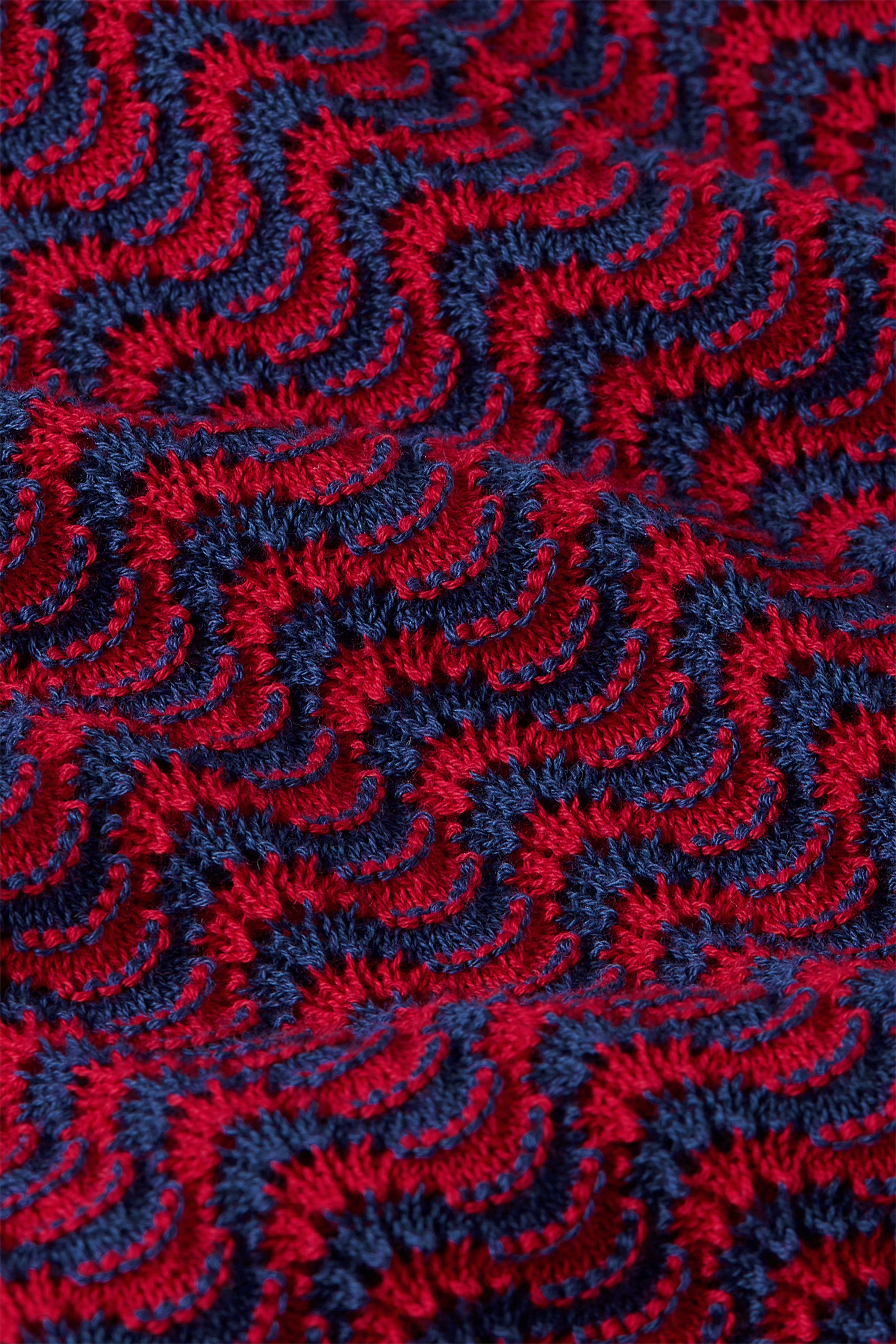 King Louie - Boatneck Tide top in chili rood 3