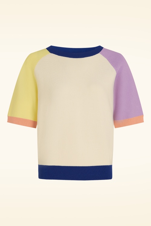 King Louie - Niko Lido top in sheer lila 2