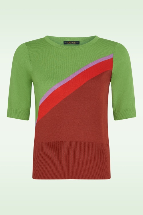 King Louie - Agnes Kira top in umbre 2