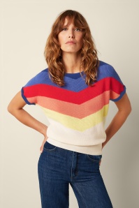 King Louie - Ann Wonder top in ice cream