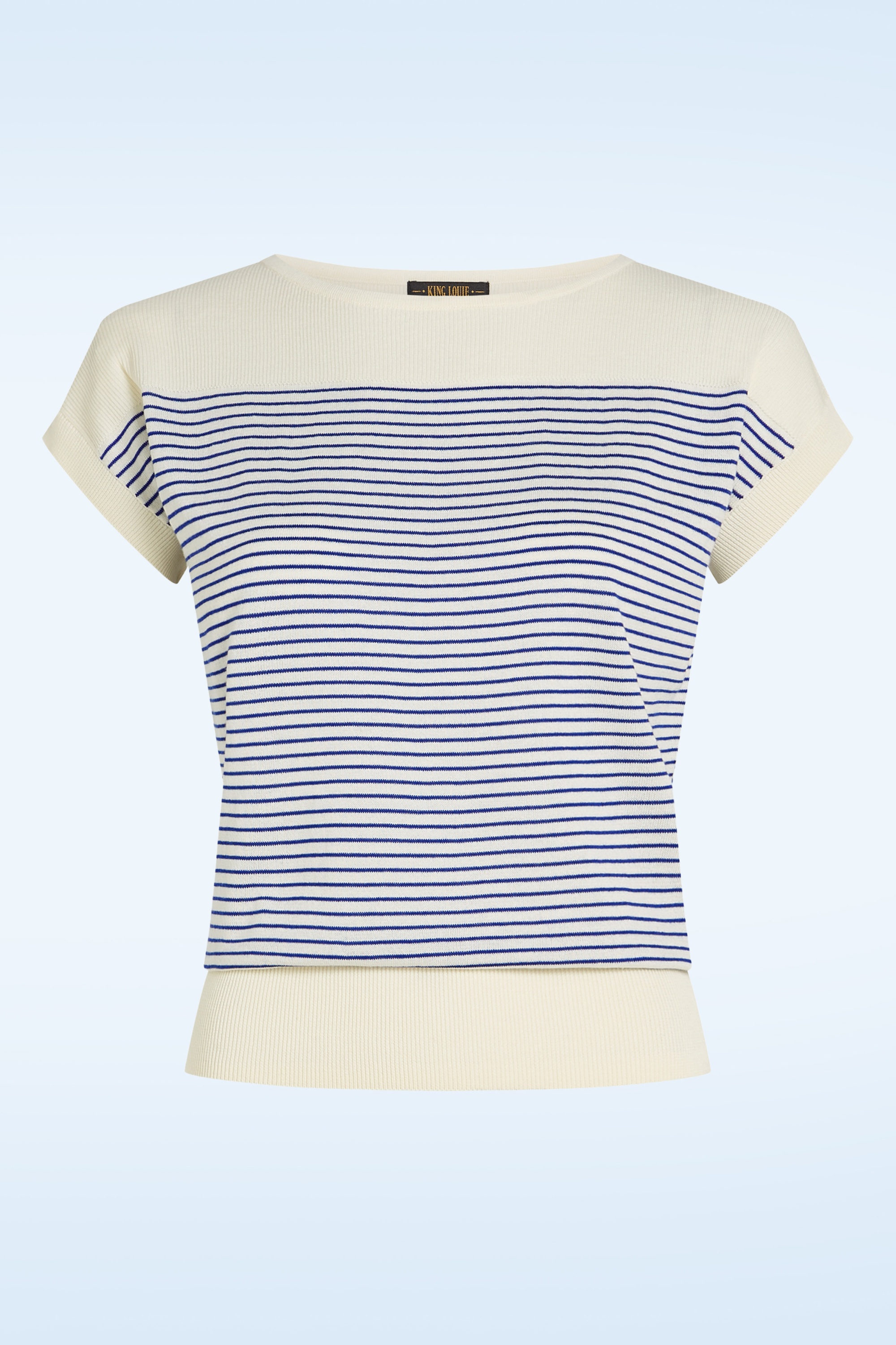 King Louie - Lina D'Oleron top in mazarineblauw 2