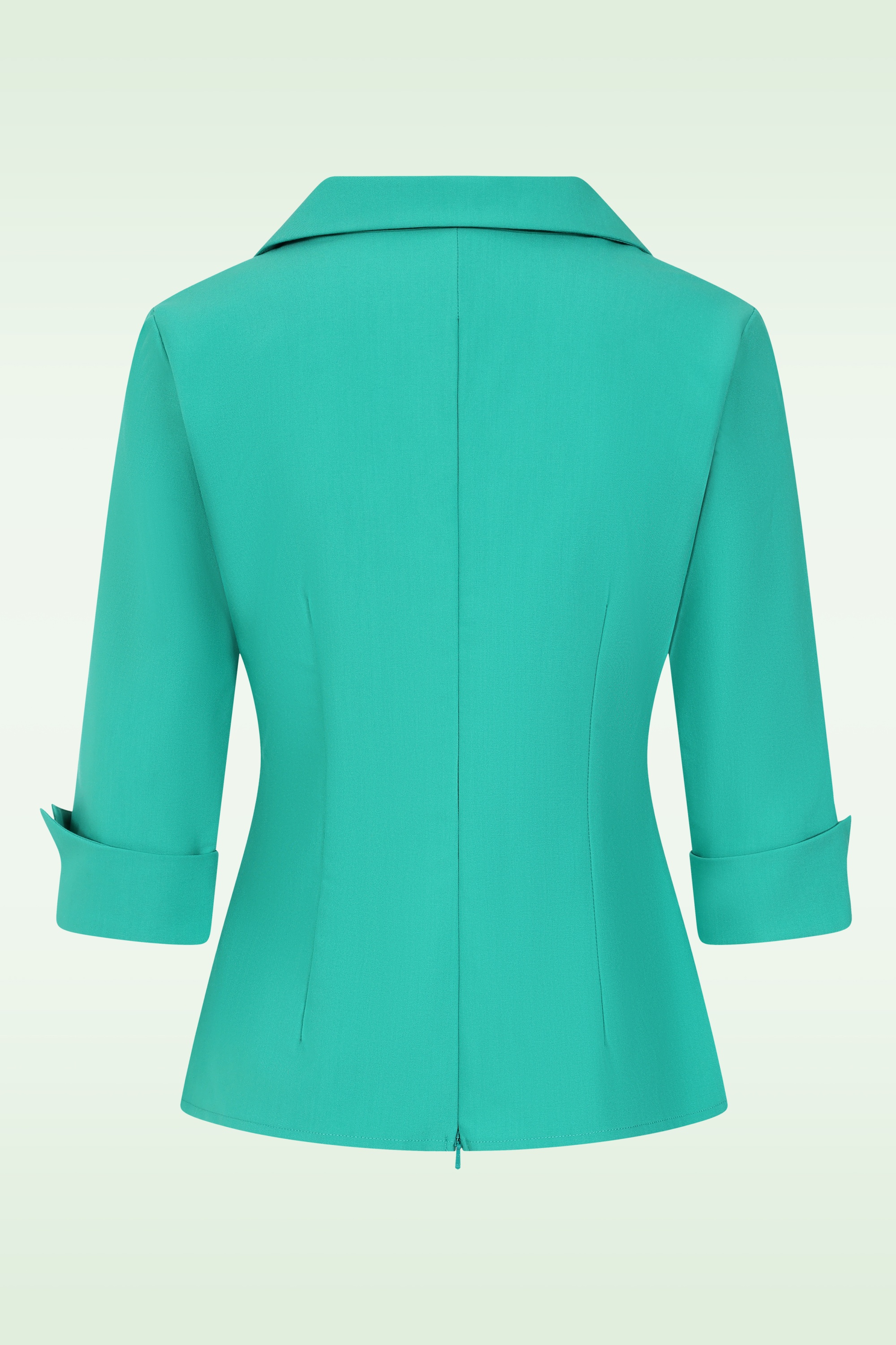Glamour Bunny - Topvintage exclusive ~ The Dianne blouse in groen 4