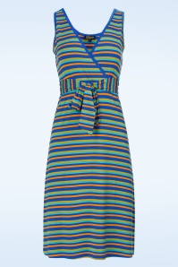 LaLamour - Milly jurk in Groovy Stripes 2