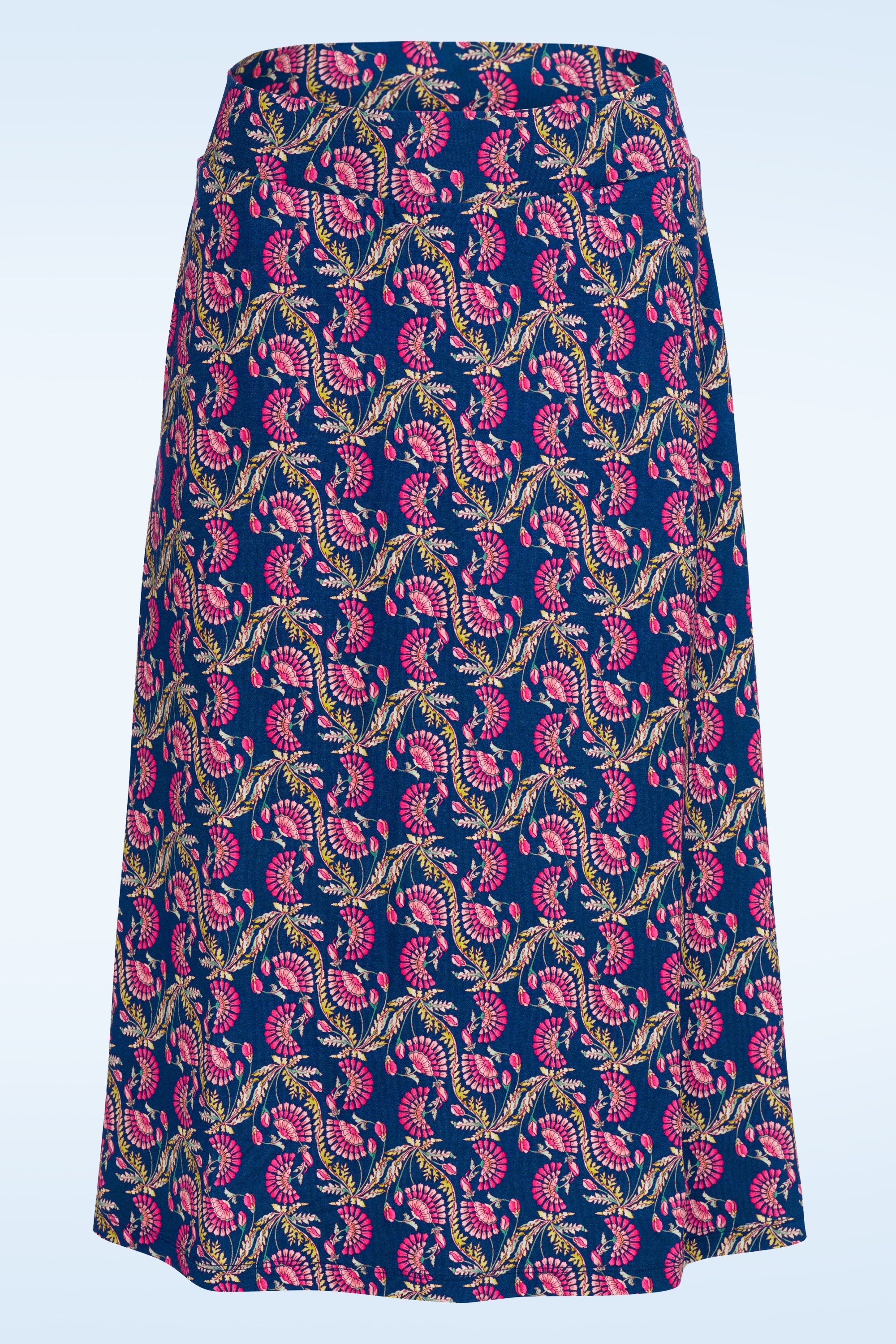 LaLamour - Holly Carmen rok in blauw en roze 2