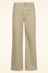 Smashed Lemon - Fernanda jeans in donker zand 2