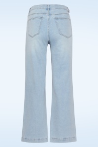 Smashed Lemon - Fernanda Dazzle jeans in lichtblauw 4