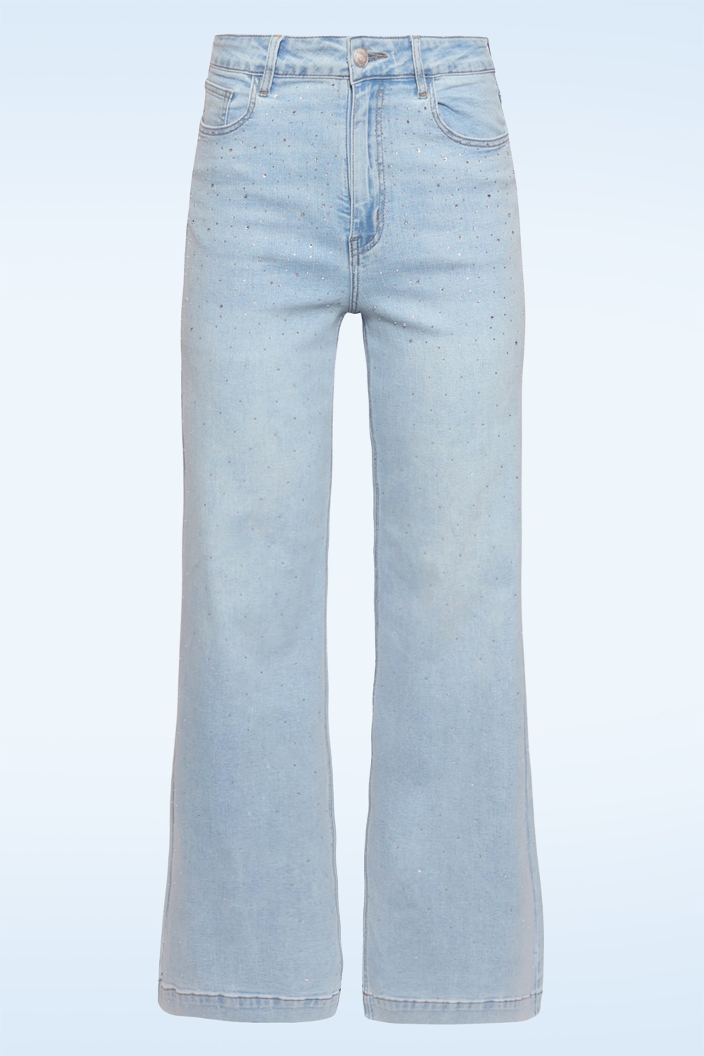 Smashed Lemon - Fernanda Dazzle jeans in lichtblauw