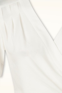 Topvintage Boutique Collection - Topvintage exclusive ~ Mila wikkeltop in wit 6