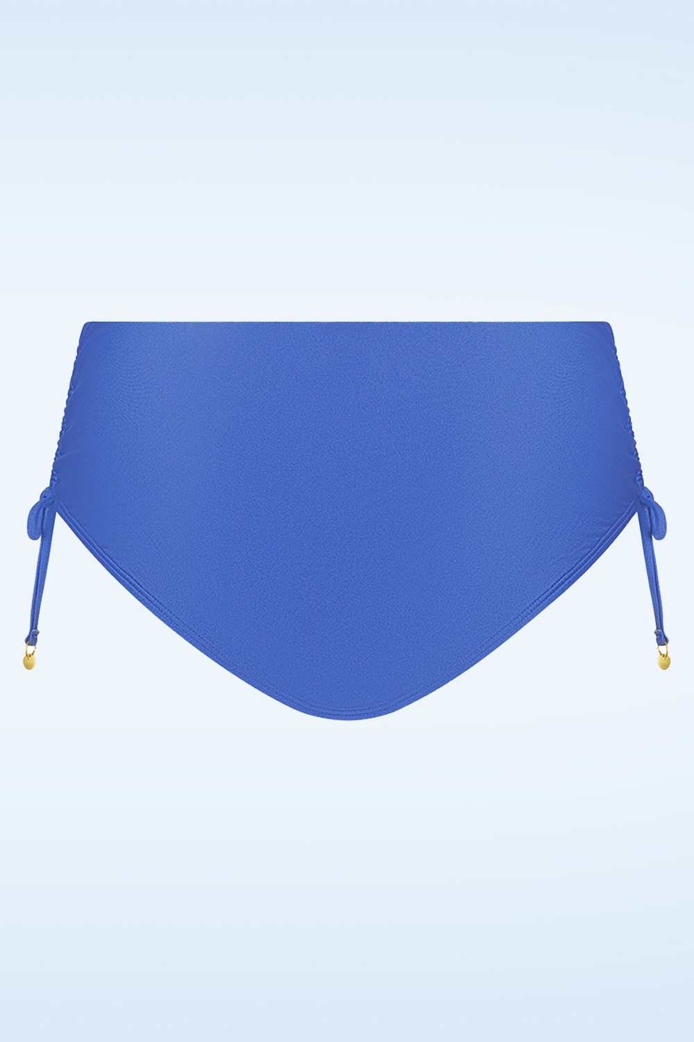 TC Beach - Mid Waist bikinibroekje in oceaan blauw 4