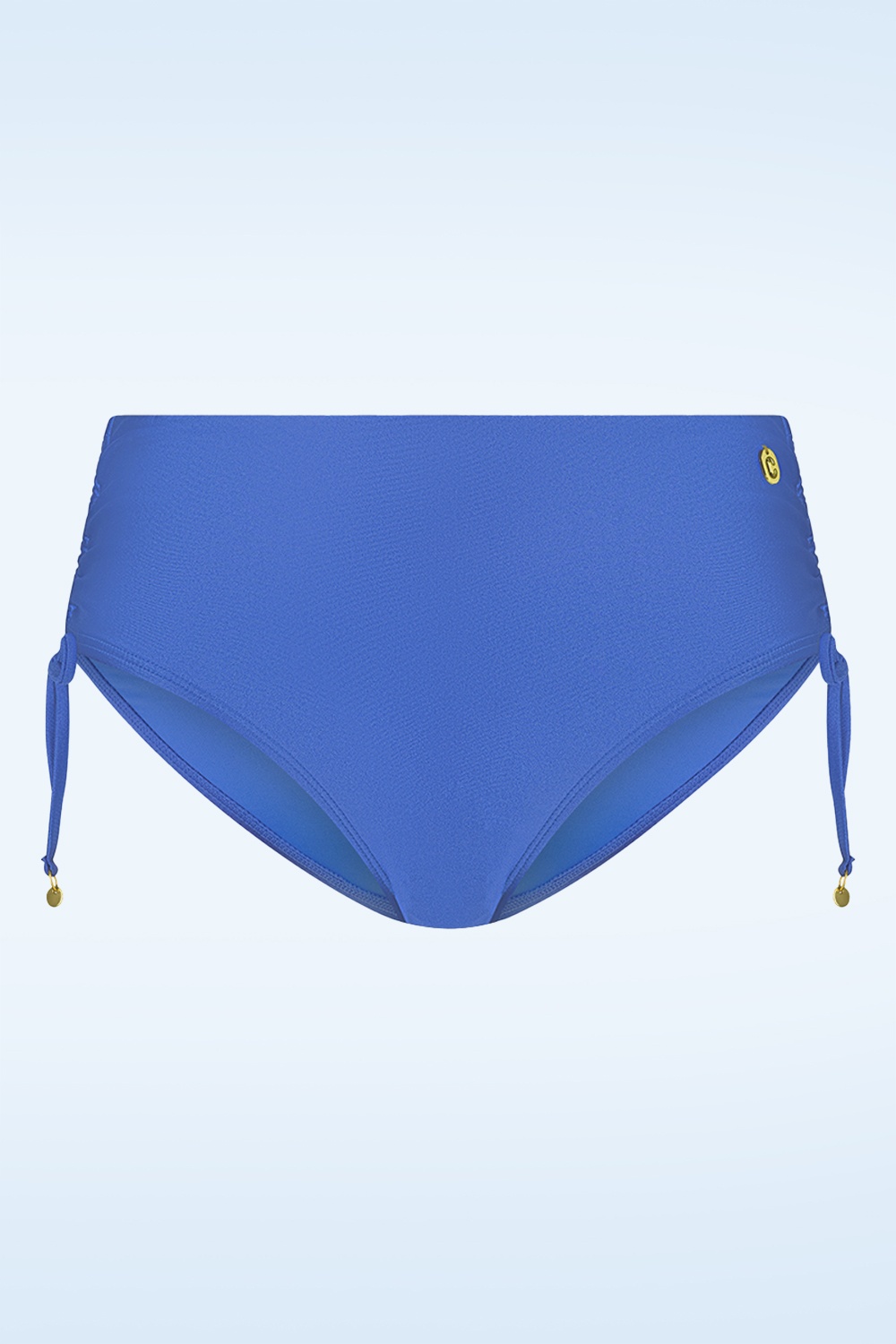 TC Beach - Mid Waist bikinibroekje in oceaan blauw