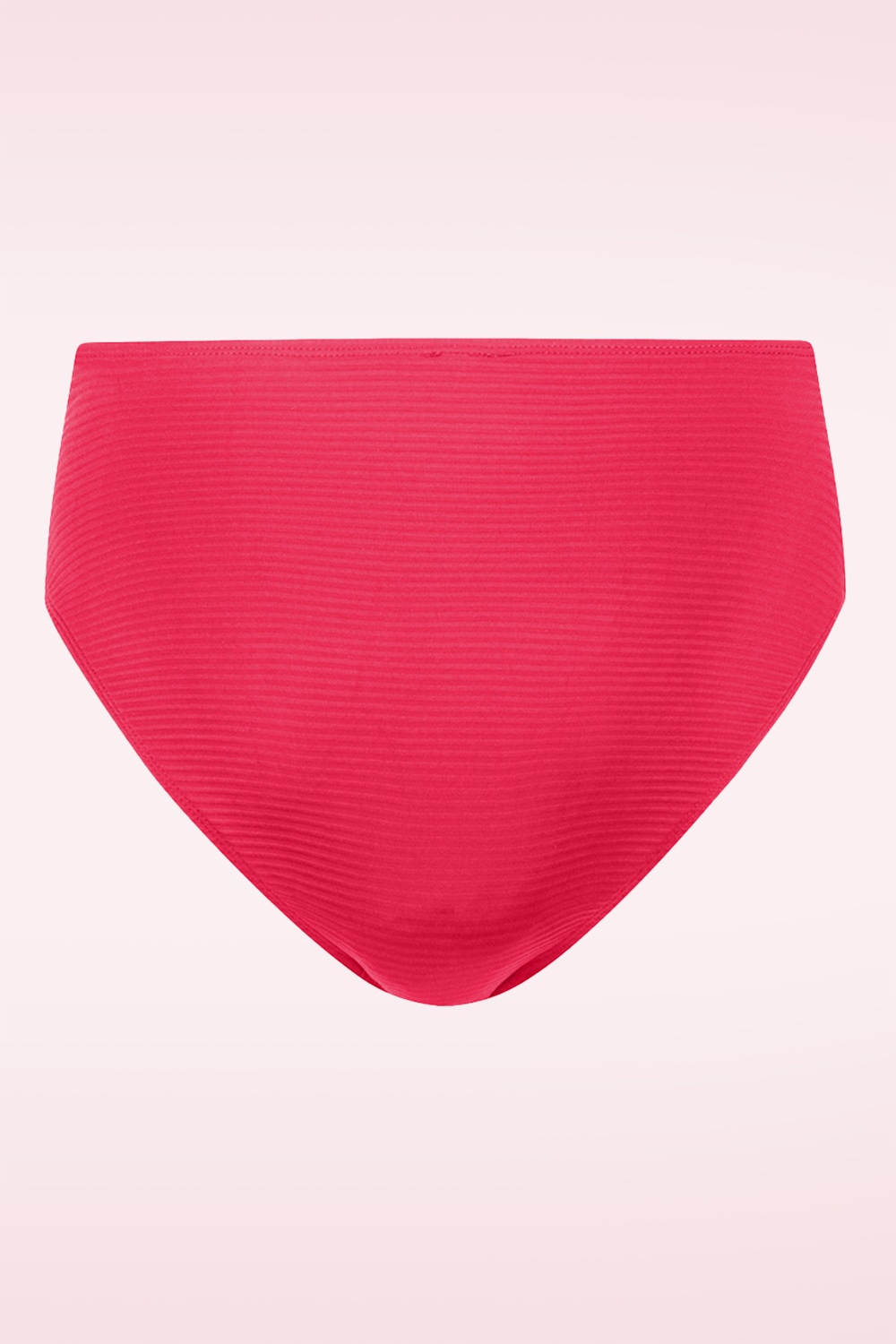 TC Beach - Mid Waist bikinibroekje in felrood 3