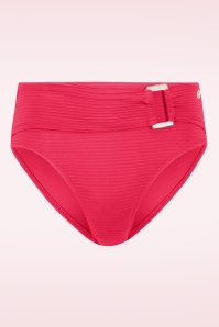 TC Beach - Mid Waist bikinibroekje in felrood 2