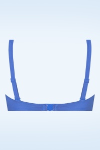 TC Beach - Twisted bikini top in oceaan blauw 3