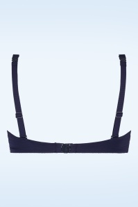 TC Beach - Twisted bikini top in inktblauw 4