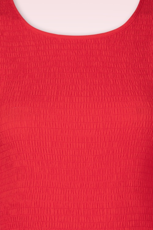 Topvintage Boutique Collection - Topvintage exclusive ~ Emily maxi jurk in rood 2