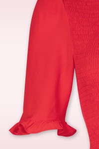 Topvintage Boutique Collection - Topvintage exclusive ~ Emily maxi jurk in rood 3