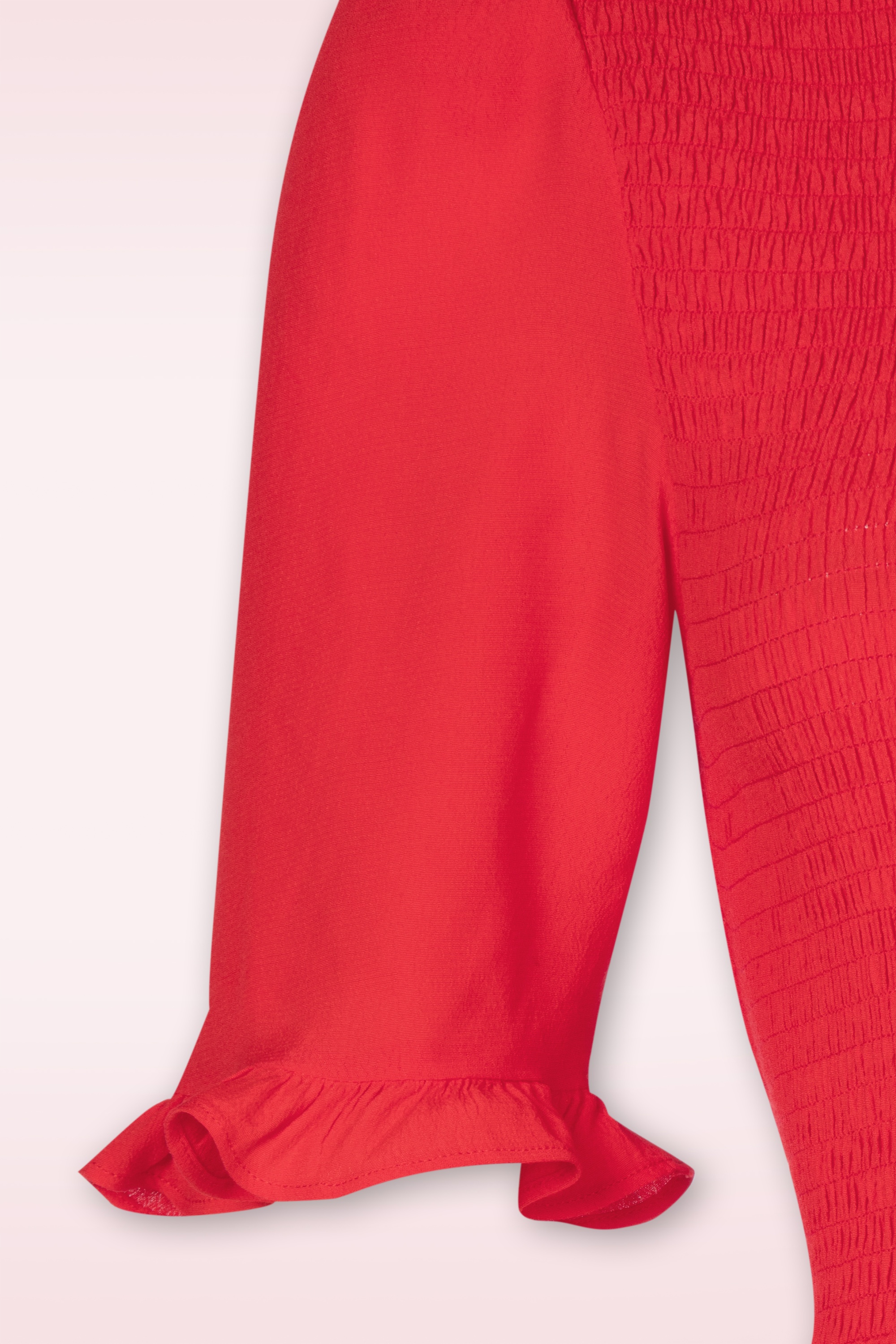 Topvintage Boutique Collection - Topvintage exclusive ~ Emily maxi jurk in rood 3