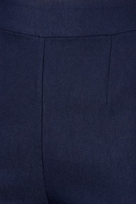 Topvintage Boutique Collection - Topvintage exclusive ~ Paola capri broek in marineblauw 2