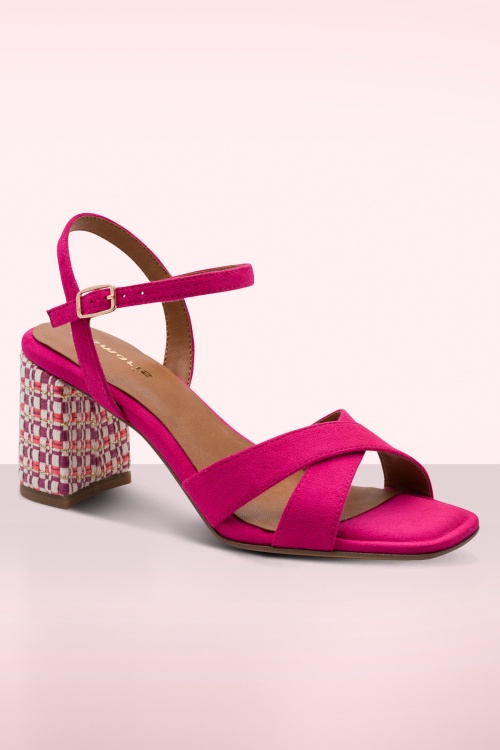 Tamaris - Sugar Pop sandaaltjes in fuchsia 2