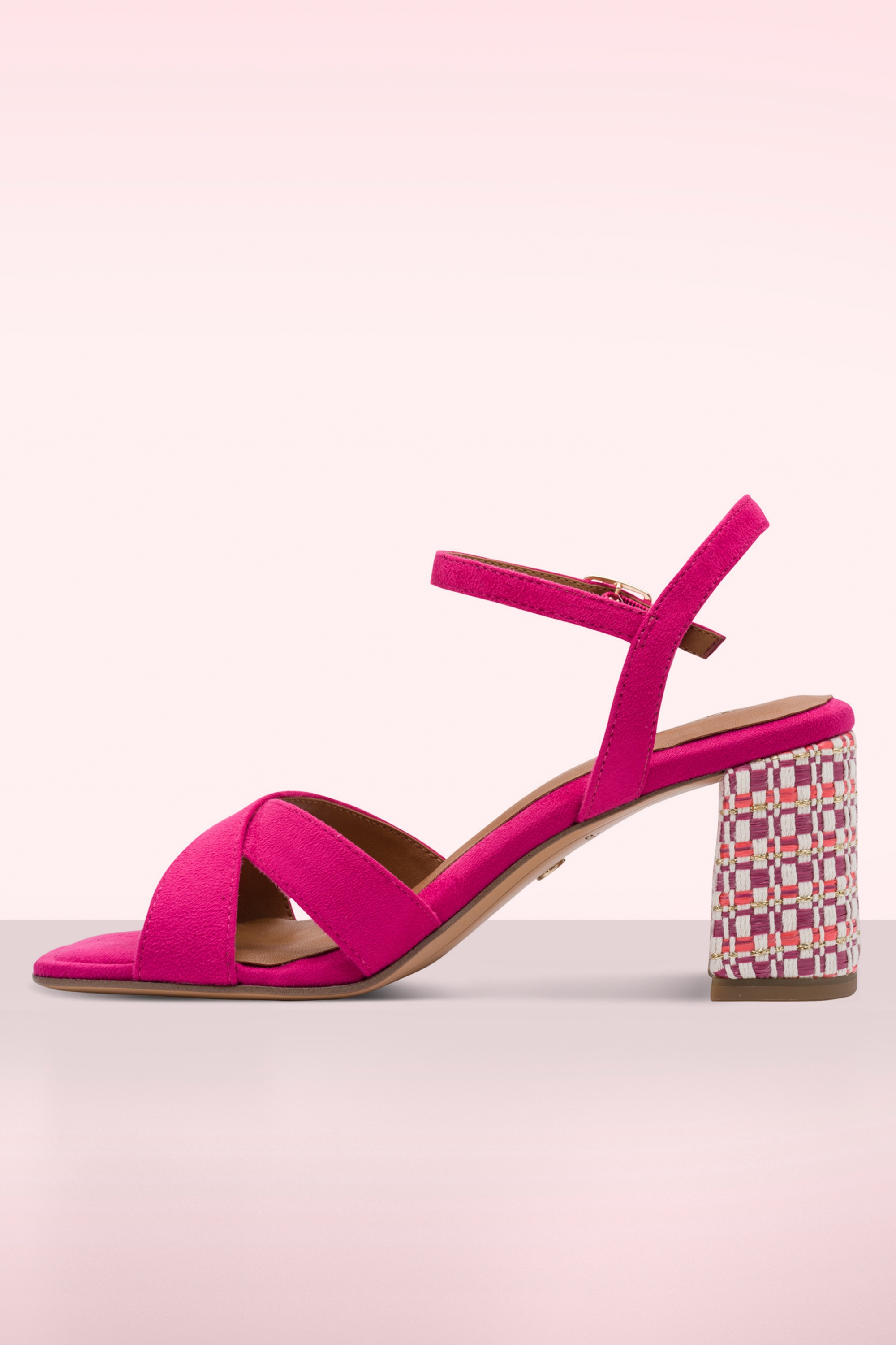 Tamaris - Sugar Pop sandaaltjes in fuchsia 3