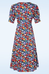 Seasalt - Fenil Empire Line midi jurk in Garden Floral Sea Cave 3