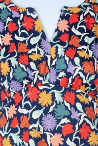 Seasalt - Fenil Empire Line midi jurk in Garden Floral Sea Cave 2