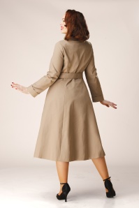 Topvintage Boutique Collection - Topvintage exclusive ~ Leandra trenchcoat in beige 3